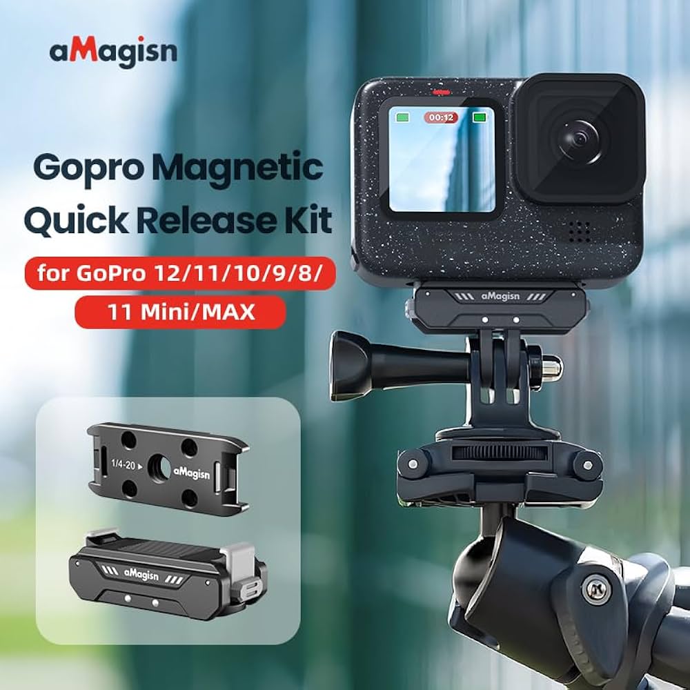 Gopro ゴープロ  マウント＆フローティー  4種 まとめ売り Amazon | Rszfnjxry 磁気クイックリリースマウントに適合する